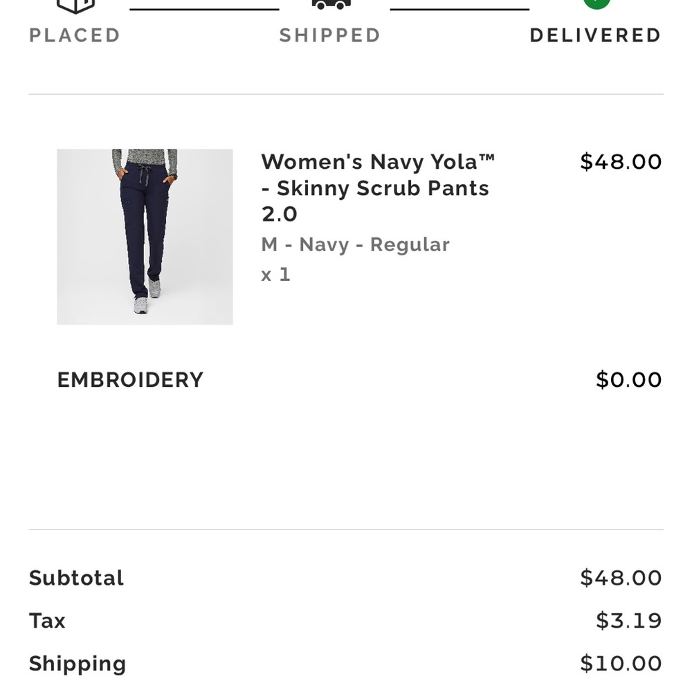 Figs Women’s Yola Skinny Scrub Pants
